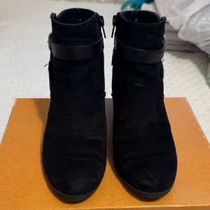 Unisa Black Ankle Booties
